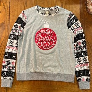 Christmas ornament lightweight sweater